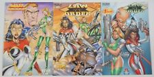 Law and Order #1-2 VF/NM complete series + variant - Maximum Press bad girl set picture