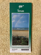 Texas Road Map AAA 1998  Preowned picture