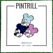 ⚡RARE⚡ PINTRILL Disney 3 Mickey Mouse Pin *BRAND NEW* LIMITED EDITION picture