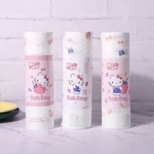 50PCS/Roll Pink Hello Kitty Anime Cartoon Household Paper Towels Disposable  picture