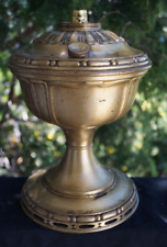 Antique Aladdin 1917 - 19 Satin Brass Model 7 Oil Lamp picture