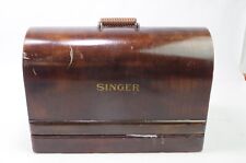 1922 Singer Sewing Machine For Parts With Wooden Case SN G9395805 READ picture