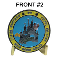 Disney Bomb Squad K-9  Handler Challenge Coin Two of Three WD-006 picture