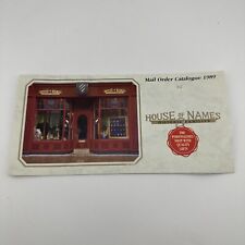 VintGe “House of Names” Mail Order Catalogue 1989 - Historic Families  picture