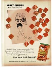 1959 Kraft Dairy-Fresh Caramels Candy Daisy Mae Li'l Abner Al Capp Print Ad picture