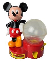 VINTAGE COLLECTIBLE 1986 MICKEY MOUSE GUMBALL BANK MACHINE -THE WALT DISNEY CO picture