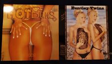 LOT OF 2 SEXY CALENDARS 2003/2004 *HOT BUNS & BENTLEY TWINS* picture