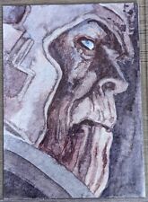 2018 PSC Sketch Card Thanos By Unknown 1/1 picture