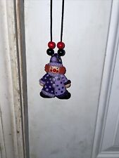 Handmade Clown Necklace. Circus.  picture
