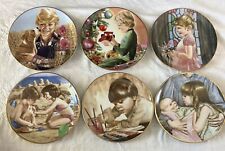 Limited Edition Danbury Mint “Magic Moments Of Childhood” Plates Set Of 6 - 8.5” picture