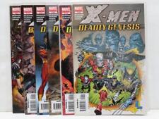 Marvel Deadly Genesis #1 2 3 4 5 6 Complete Set First Vulcan X-Men '97 2006 NM picture