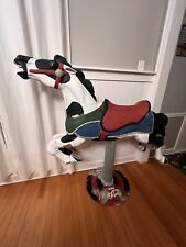 Antique Coca Cola Carousel Horse On Stand- Very Good Condition picture