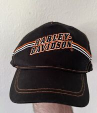 Harley Davidson Motorcycle SnapBack Cap Hat Black NWOT picture