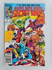 Marvel Super-Heroes Secret Wars #1 Signed by Jim Shooter and John Beatty w/ COA picture