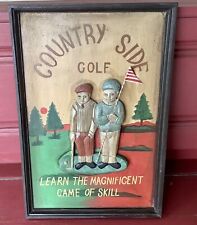 Wooden Country Side Golf Sign picture