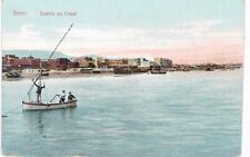 Suez Entry To Canal 1910 Egypt  picture