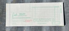 Vintage Gimbels Department Store New Old Stock Receipt Vincennes Indiana picture