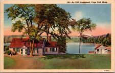 Postcard An Old Homestead Cape Cod Mass [bx] picture