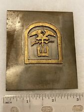 Authentic WWII Army Amphibious Forces (Steel DIE CAST) Insignia DUI Crest picture