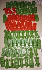 60+ Red Green Toy PLASTIC CARS TRUCKS FOR VENDING MACHINE VINTAGE NOS @1.5