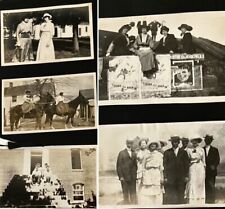 160+ Old Black And White Photos LOT 1890’s - 1920’s, Family Album Pictures picture