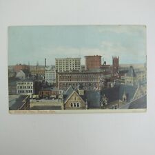 Postcard Dayton Ohio Birdseye View Skyline Antique 1909 RARE picture