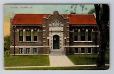 Osceola LA-Louisiana, Library, Antique c1920 Vintage Souvenir Postcard picture