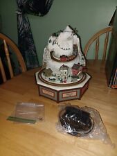 Vintage 1988 Enesco Rock City Deluxe Action Musical Masterpiece Music Box (READ) picture