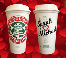 Will You Be My Valentine? - Starbucks Reusable Cup - Personalized picture