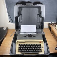 Vintage NICE Olympia Desk, Display Typewriter Model B12 Retro Cool & Works, Case picture