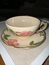 Franciscan  Desert Rose Vintage Teacup And Saucer Made in CA USA @@@@@@@@@@@@@@@ picture
