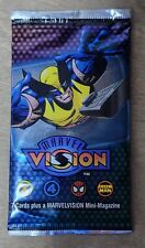 (1) Sealed Pack 1996 Fleer/Skybox Marvel Vision Embossed Cards  picture