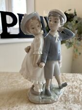 Lladro Vintage Figurine #1127 Puppy Love Mint Condition 10.5” H Fast Ship picture