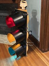 Huge Traffic Light Authentic 48” LFE Man Cave Bar With Plug Arrows Working LOOK picture