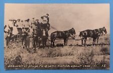 Showalter Stagecoach to Glenn Ranch, California ~Repro RPPC Photo c.1910 picture