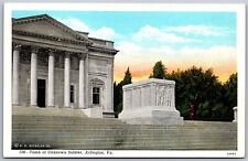Vtg Arlington Virginia VA Tomb Of The Unknown Soldier 1930s View Linen Postcard picture