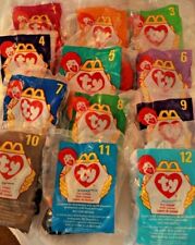 TY TEENIE BEANIE BABIES MCDONALDS - 1998 COMPLETE SET - SEALED NEW NICE picture