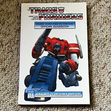 Transformers More Than Meets The Eye Official Guidebook Volume 1, Dreamwave 2004 picture