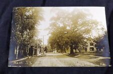 Ulster PA  Real Photo Postcard Main Street View -- Rare picture