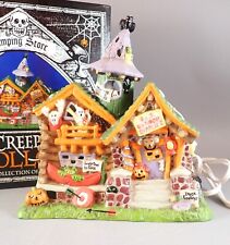 Creepy Hollow Camping Store Lighted Halloween NIB Midwest of Cannon Falls picture