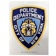 Official NYPD Sticker Removable NYPD Decal New York City Police Department picture