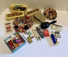 Vintage Sew Accessories Darning Thread Scissors Bobbin Needles Mending picture