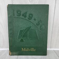1949-50 Midville High School Year Book Vintage Midway High School Ohio picture