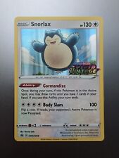 Snorlax SWSH068 Vivid Voltage Stamped Promo Pokemon Card in Excellent Condition picture