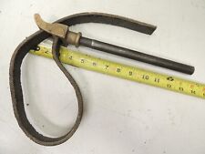 Vintage solid bronze strap wrench, PRICE DROP picture
