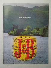 1983 J&B Rare Scotch Whiskey Magazine Ad - J&B. It Whispers. picture