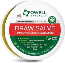 Drawing Salve Ointment 1Oz, Ingrown Hair Treatment, Boil & Cyst, Splinter Remove picture