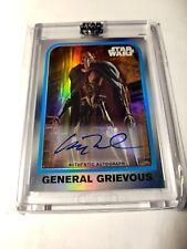 2022 Topps Star Wars Signature Series Matthew Wood as General Grievous Auto 2/10 picture