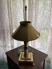vintage solid brass table lamp picture