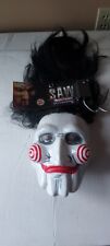 Saw (2004) Horror Movie Adult Talking Halloween mask picture